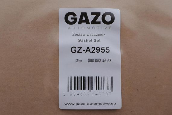 Комплект прокладок верхній Mercedes Benz Sprinter 906 Vito W639 2.2CDI OM651 09- GZ-A2955 | Зображення 1