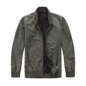 Куртка чоловіча для фітнесу зелена - L.