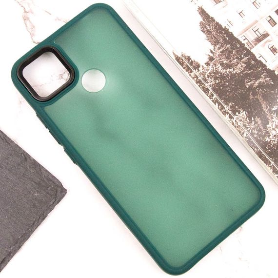 Чехол TPU+PC Lyon Frosted для Xiaomi Redmi 9C Green | Зображення 3