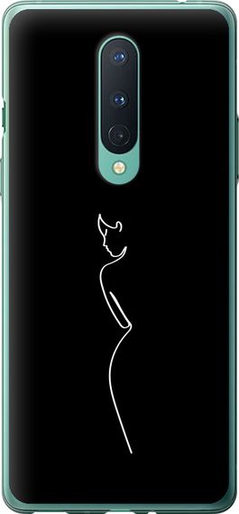 Чехол на OnePlus 8 Силуэт1 "4590u-1902-17620"
