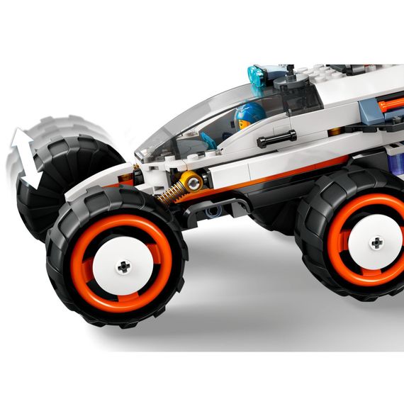Конструктор LEGO City Космічний дослідницький всюдихід й інопланетне життя 311 деталей (60431) | Зображення 3