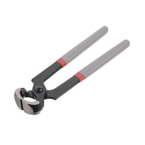 Кліщі торцеві для цвяхів, 200мм, C45, двошарові рукоятки INTERTOOL HT-0166