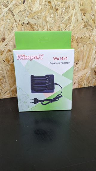 Комплект зарядное устройство на 4 слота  Wimpex | Зображення 2