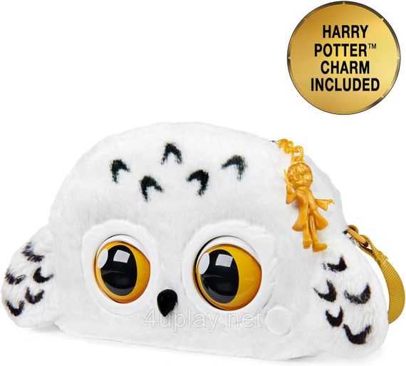 Інтерактивна сумочка сова Гедвіґа Оригінал Wizarding World Harry Potter Hedwig Purse Pets | Зображення 2