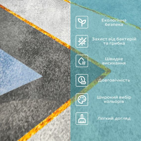 Вологопоглинаючий килимок 38х58х3мм (D) SW-00001560 | Зображення 3