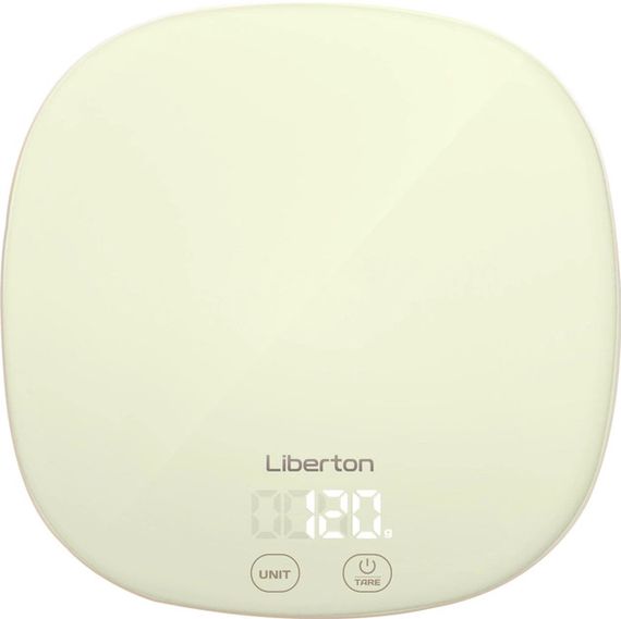 Ваги кухонні Liberton LKS-0718 10 кг білі
