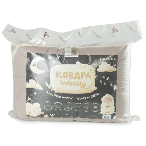 Всесезонна вовняна ковдра IDEIA WOOLLY 200х220 см (8-34176) | Зображення 9
