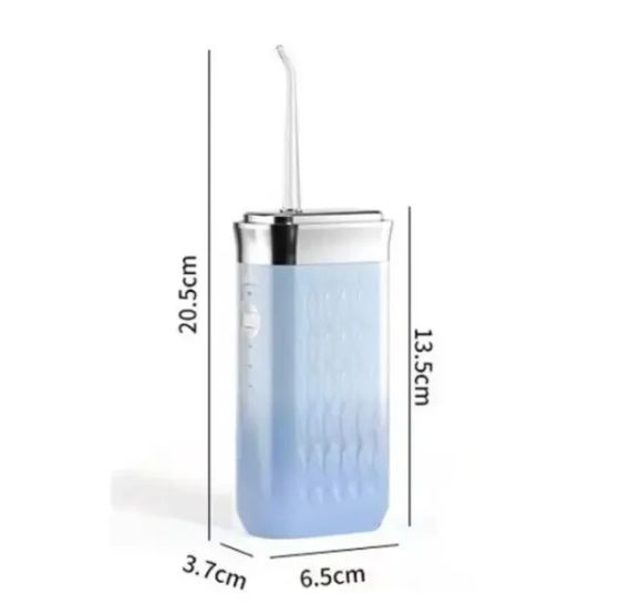 Портативный ирригатор для чистки зубов, десен и полости рта Power-floss Shining Ipx7 LY-314 | Зображення 2