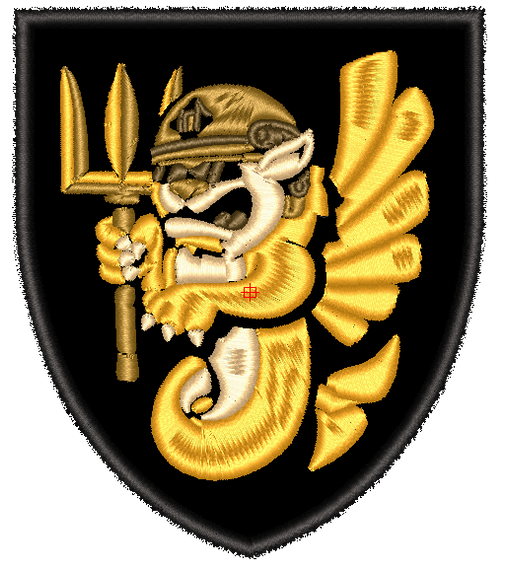 Шеврон 37 ОБМП (вишитий)