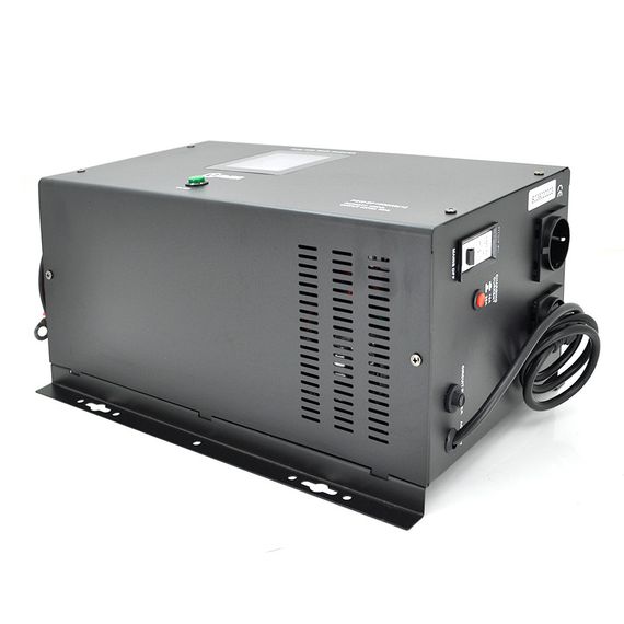 ДБЖ з правильною синусоїдою Europower PSW-EP1500WM12 (1050 Вт) 10/20А, настінний, під зовнішню АКБ 12В, Q1 (530*335*305) 12, 26