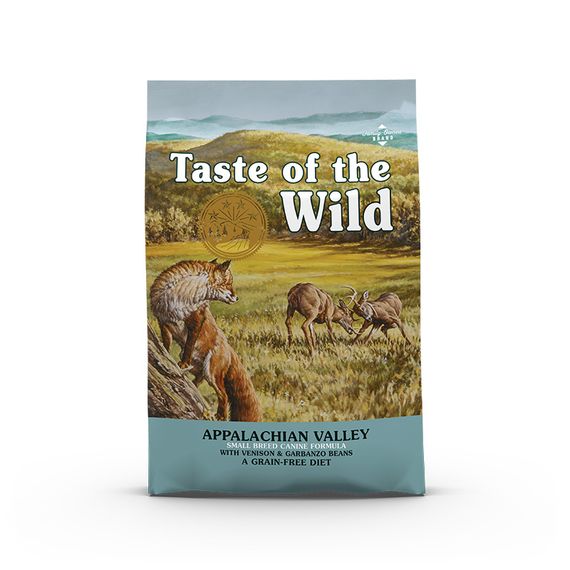 Корм Taste of the Wild Appalachian Valley Small Breed Canine Formula сухой з косулею та бобами гарбанзо для дорослих собак малих порід 5.6 кг | Зображення 1