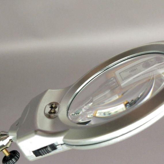 Лупа з підсвічуванням на прищіпці 2LED - діаметр лінзи 90 мм | Зображення 5