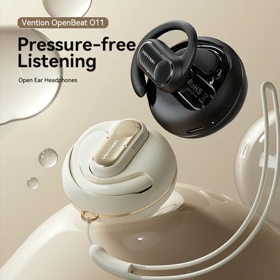 Навушники TWS Vention OpenBeat O11 Beige | Зображення 3