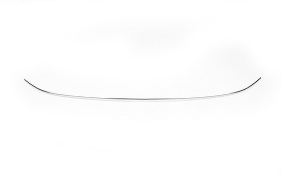 Верхня смужка в бампер (2019-2023, 1 шт, нерж) для Volkswagen Passat B8 2015↗ рр. | Зображення 1