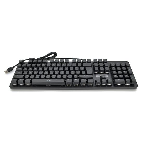 Клавиатура механическая USB JEDEL KL89, довж. кабеля 170см, (483х188х35мм) Black