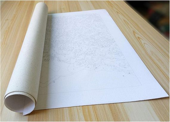 Картина по номерам "Дом на болоте" Bougimal 40×50 см, набор для рисования без рамы, акрил, творческий подарок | Зображення 8