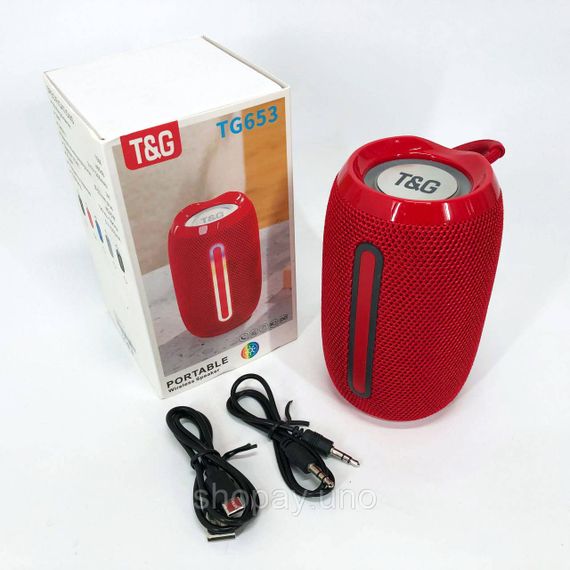 Колонка для вечірки портативна колонка TG653 Bluetooth з якісними басами GM-79 | Зображення 1