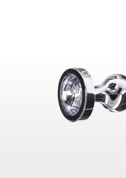 Анальная елочка металлическая с кристаллом Toy Joy Diamond Star Beads, Small Sex Aura | Зображення 2