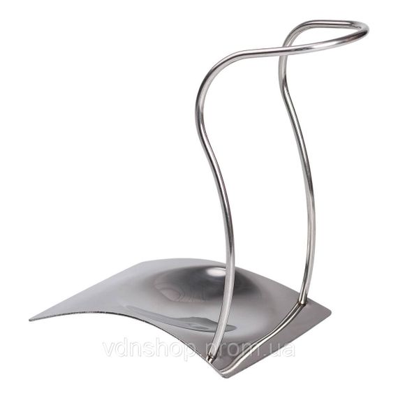 Подставка под половник лопаточку или ложку 12×10.5×17 см из нержавеющей стали Серебро HP-19-15-Y | Зображення 2