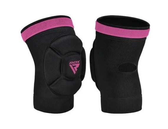Наколінники спортивні RDX HOSIERY KNEE FOAM K5 BLACK/PINK-S (пара) (HYP-K5BP-S) | Зображення 2