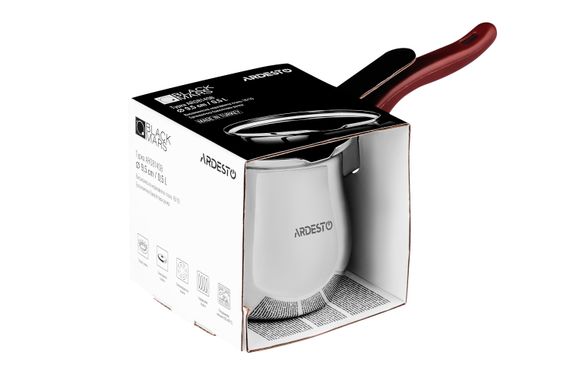 Турка Ardesto BLACK MARS, 0.5 л, нержавеющая сталь, бакелитовая ручка (AR0814SB) | Зображення 1