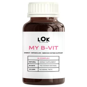 В комплекс LOK Nutrition My B-Vit 90 Caps