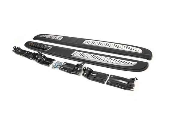 Боковые пороги Niken-style (2 шт., алюминий) для Chevrolet Captiva 2006-2019 гг