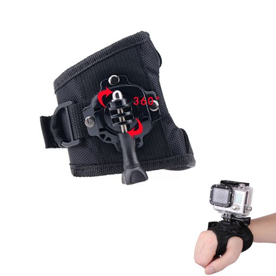 Кріплення на кисть руки зап'ястя для Екшн камер GoPro HERO Xiaomi Sjcam | Зображення 6