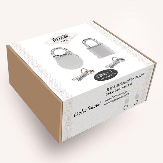 Замочек Liebe Seele Frog Shape Padlock Silver (2 шт) | Зображення 1