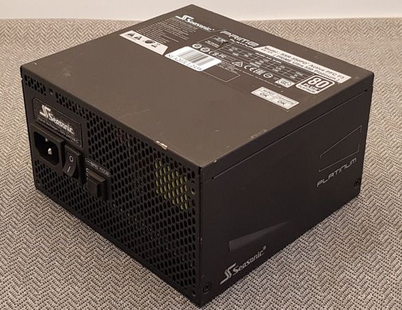 Блок питания Seasonic Prime Ultra Platinum 550W (SSR-550PD2) / 550W / 24+4(4)+4(8) pin б/у | Зображення 5
