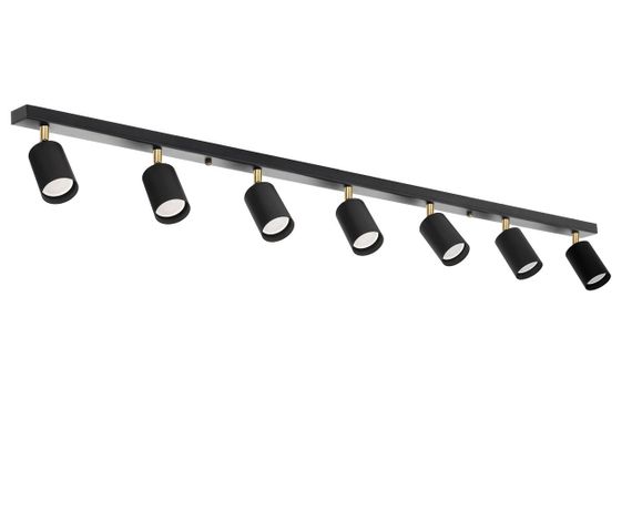 Світильник стельовий (спот) Chime GU10 907 Чорний, Atmolight