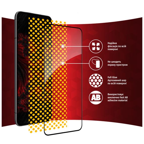 Скло захисне Intaleo Full Glue Samsung S22+ (1283126523052) | Зображення 6