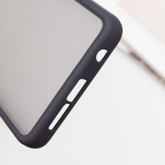 Чехол TPU+PC Lyon Frosted для Xiaomi Poco X3 NFC / Poco X3 Pro Black | Зображення 5
