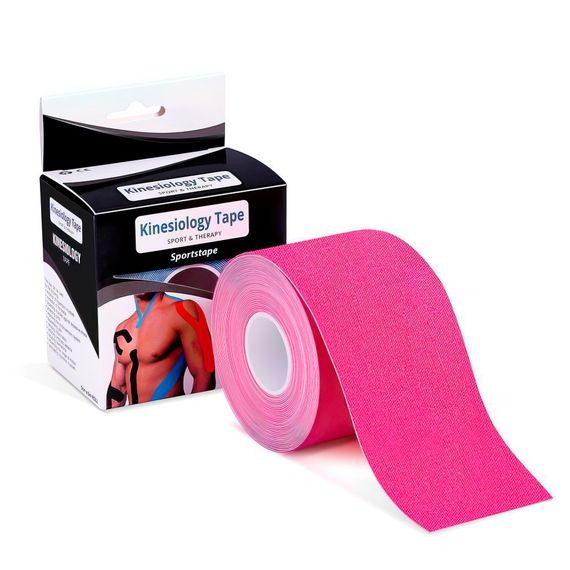 Кінезіо тейпи Kinesiology tape, 2см х 5м ∙ Еластичний пластир – тейп для тіла, спини та шиї в рулоні | Зображення 2