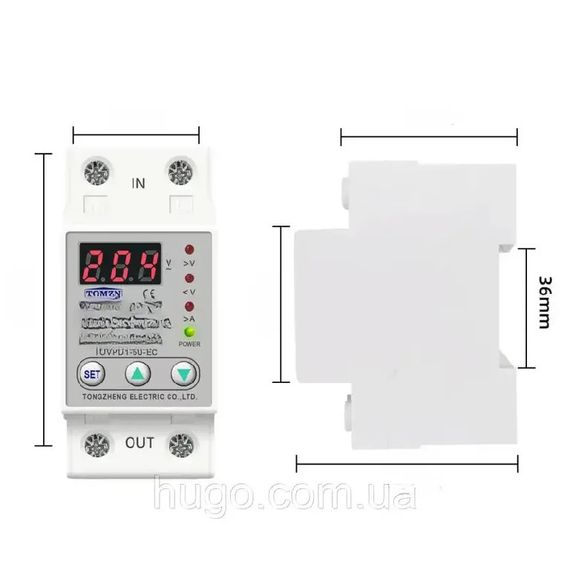 Реле напруги з цифровим дисплеєм XPRO TOVPD1-60-EC (234573614_381) | Зображення 7