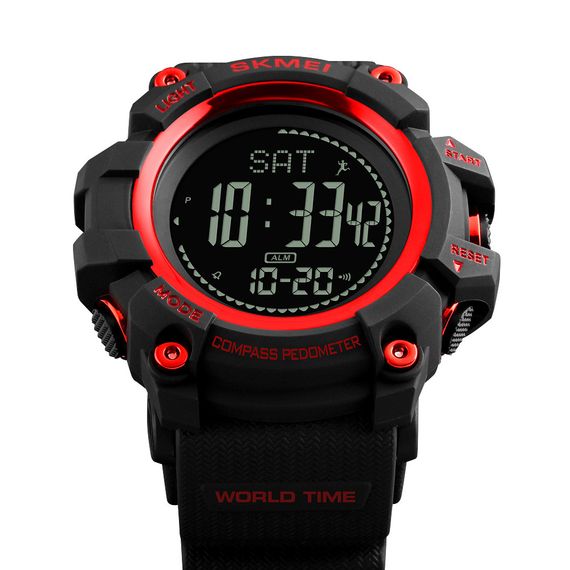 Skmei 1356RD Black-Red + Compass SALE | Зображення 2