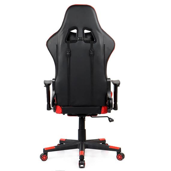 Кресло Goodwin Drive blackred с подставкой | Зображення 5