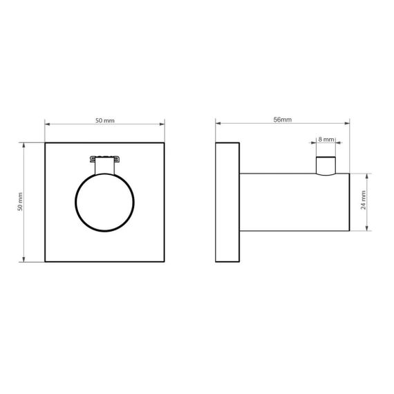 Гачок одинарний Sonia LINE 179671 (000026857) | Зображення 1