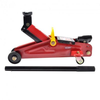 Домкрат CarLife подкатный 2т, 125-305мм (FJ565P)