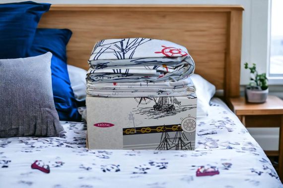 Комплект постільної білизни  Kristal Young 160×220 см Yelkenli | Зображення 1