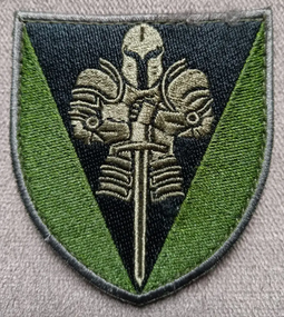 Шеврон 17 окрема танкова бригада (зелений)