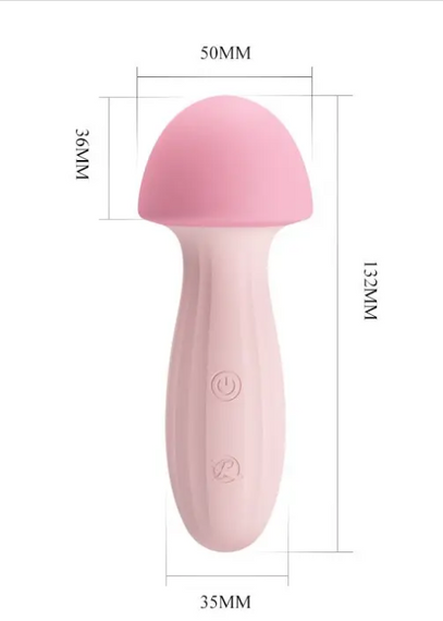 Вибромассажер серии Pretty Love "MUSHROOM " 12 режимов вибрации Sex Aura | Зображення 7
