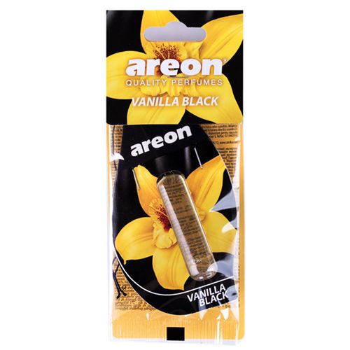 Освіжувач повітря рідкий листок AREON "LIQUID" Vanilla Black  5мл