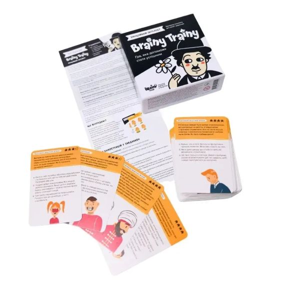 Настольная игра Brainy Trainy Эмоциональный Ителлект | Зображення 2