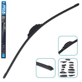 Щітка склоочищувача безкаркасна VITOL ULTRA 24" - 600 мм (13 адаптерів)