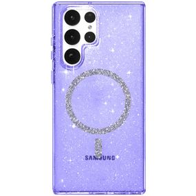 Чехол TPU Eclipse Sparkle (MagFit) для Samsung Galaxy S24 Ultra Purple