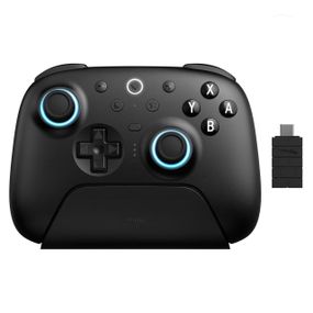 Геймпад 8BitDo Ultimate 2 Bluetooth Switch, Switch 2, ПК з Windows, TMR, Еффект Холла Чорний
