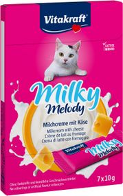 Ласощі для котів із сиром Vitakraft Liquid Snack Cheese, 7 шт х 10 гр
