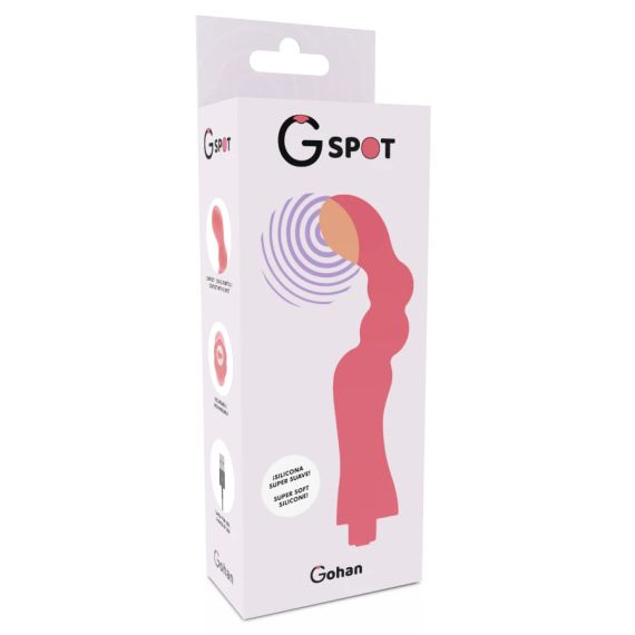 Вібратор для зони G GOHAN, колір: червоний, G-SPOT (Іспанія) | Зображення 4