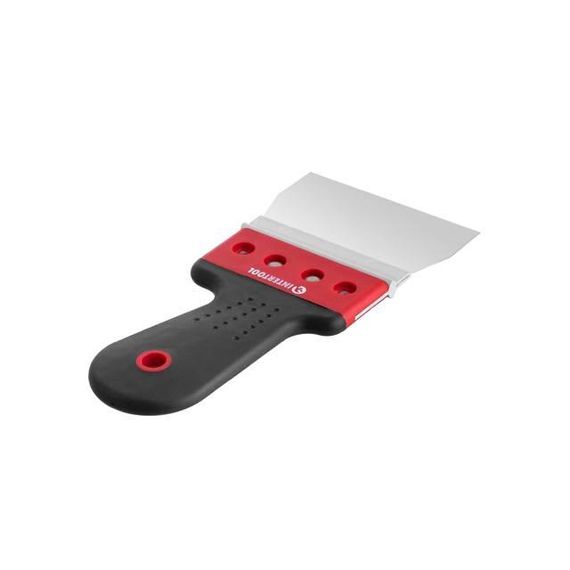 Шпатель з нержавійної сталі 100 мм, проф INTERTOOL KT-2670 | Зображення 3